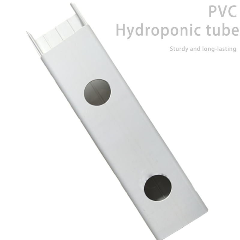 Strong Nft Hydroponic Pipe with Fertilizer Saving Curve for Indoor Agriculture