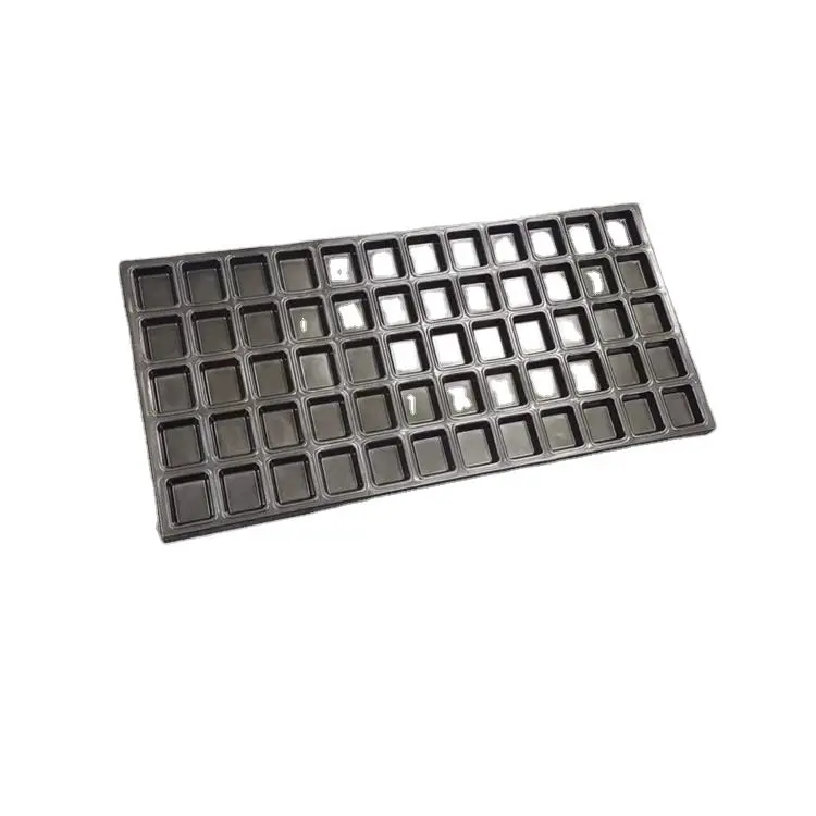 60cavities square Cake Mould Non-stick Brownie Cake Tray for Baking Brownie