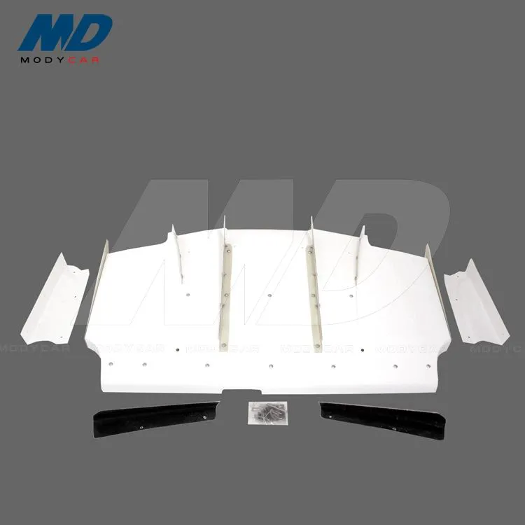 V Style Glass Fiber Rear Diffuser for 2015-2018 Subaru Impreza 11 Sti Vab