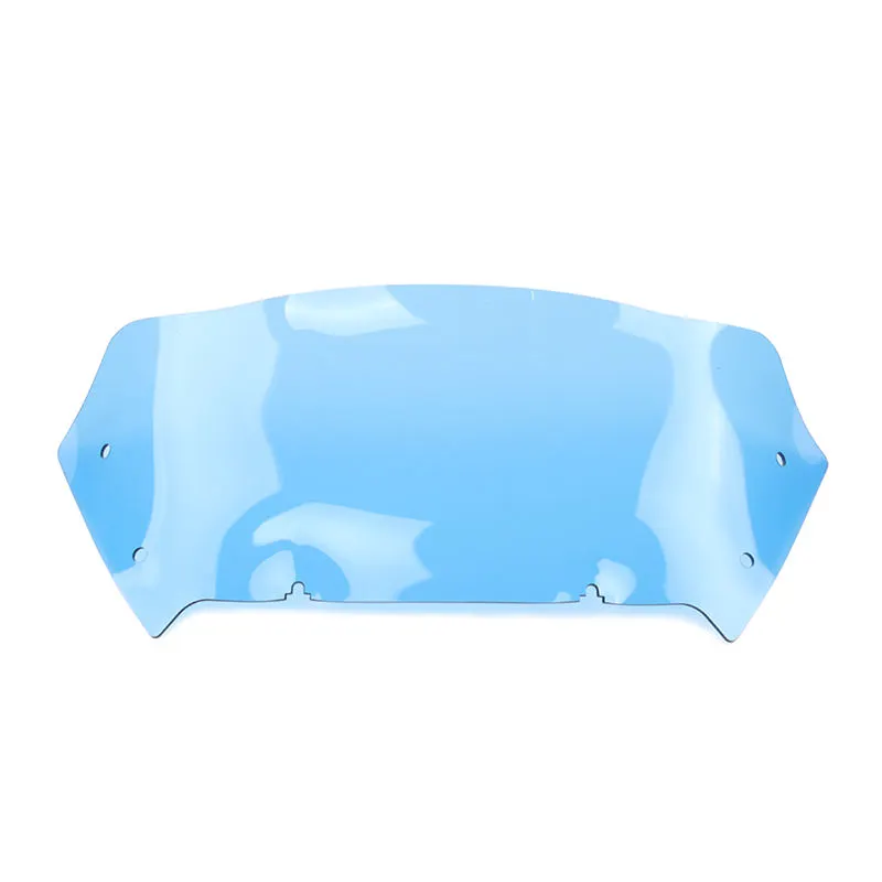 Motorcycle 9 Inch Wave Shield Blue Windscreen for Harley Touring CVO 121 117 Road Glide ST FLTRXSE 2023-2024