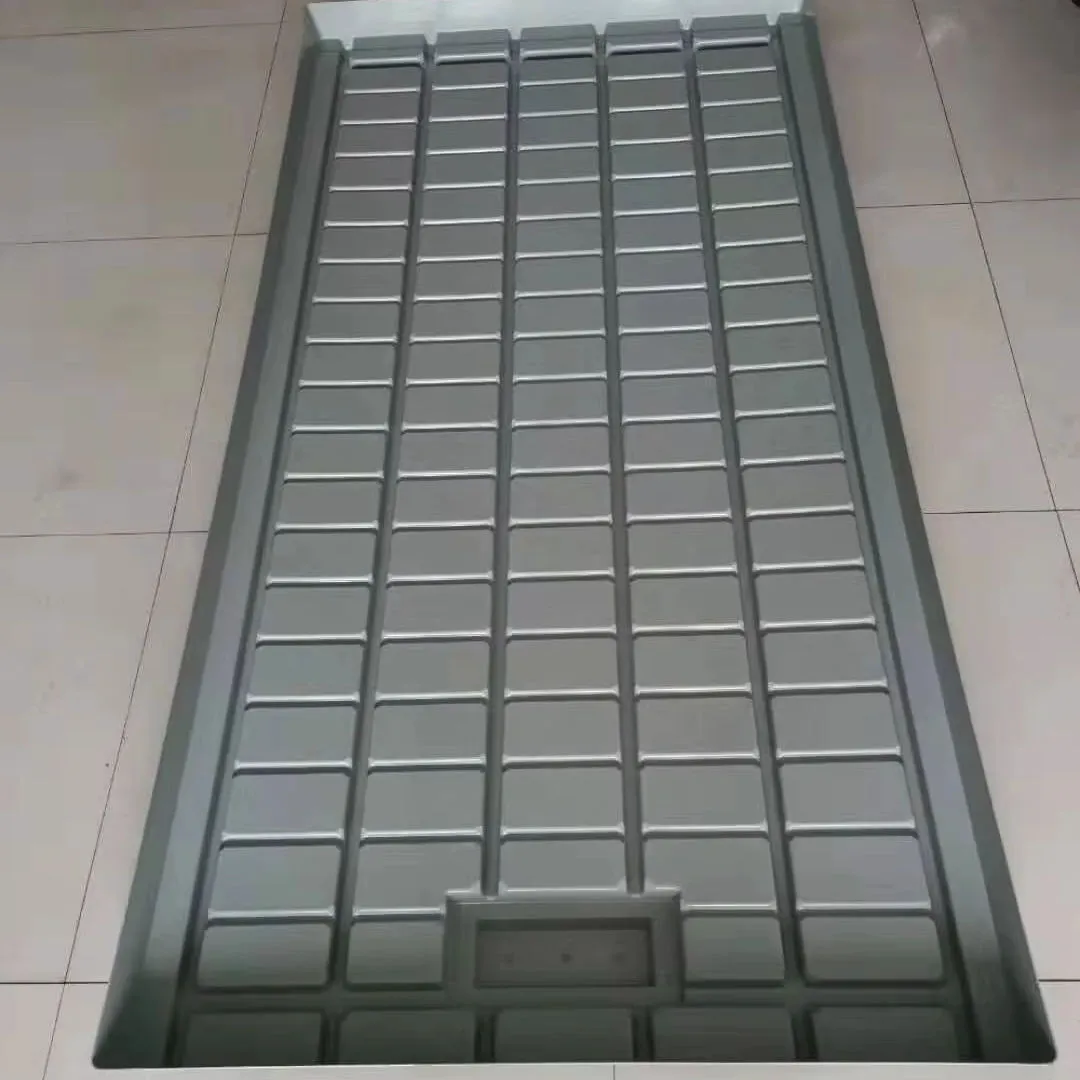 4x8 Hydroponic Ebb and Flow Grow Tray System Flood and Drain Table for Efficient Agricultural Greenhouse Growing