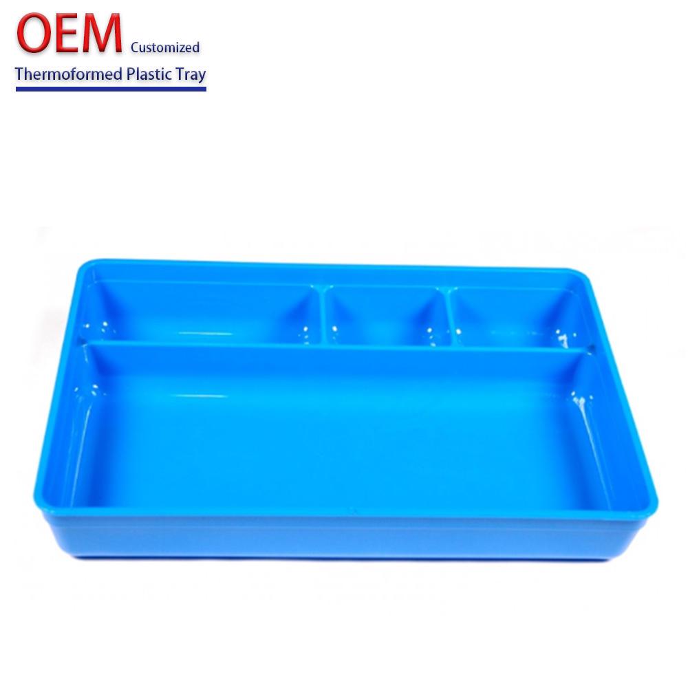 Customized Thermoforming ABS PP PC  PMMA PS Vacuum Forming Plastic Tray