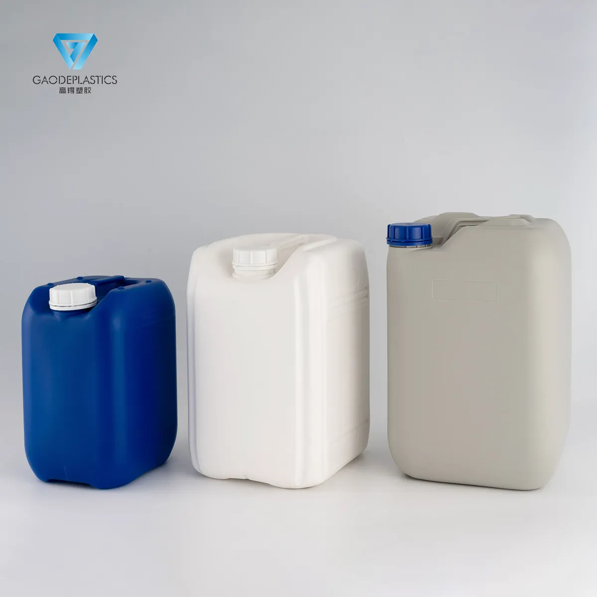 Stackable 20L HDPE Plastic Drum with Lid Reusable Container for Industrial & Household Use