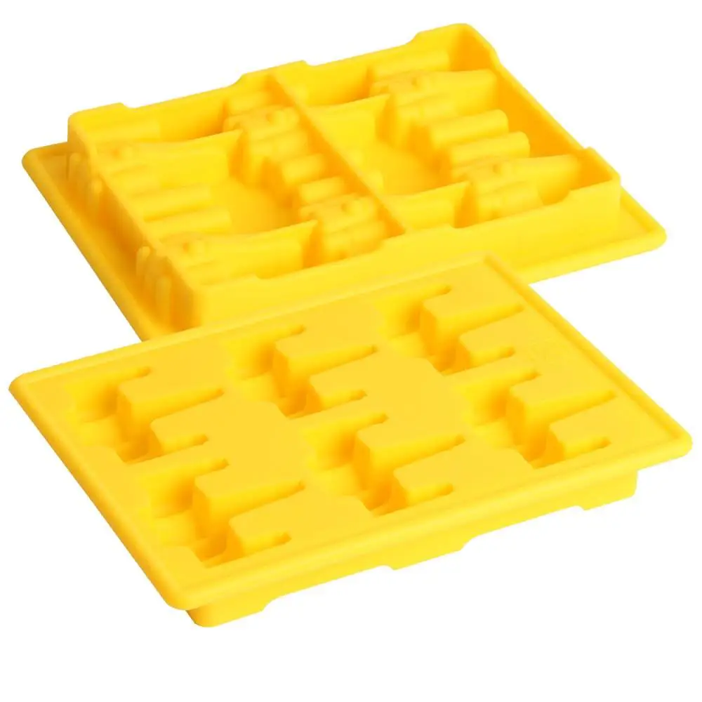 BHD Flexible BPA Free Storm Trooper/Darth Vader/X-Wing Fighter/Millennium Falcon/R2-D2/Han Solo/Boba Fett Silicone Ice Mold Set