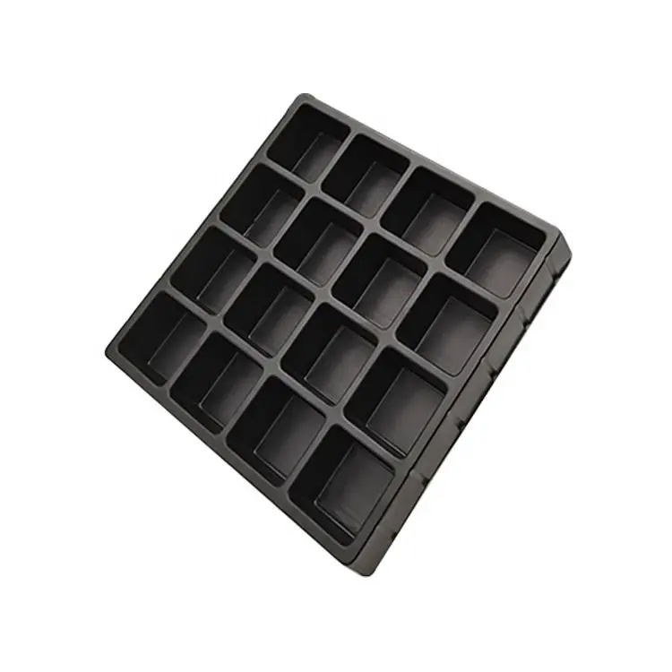 Thermoformed PET Truffle Chocolate Ball Cavity Tray Blister