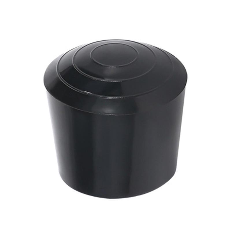 1inch Wide Black Rubber Furniture Feet Protectors for Dog Bed Chair & Table Legs