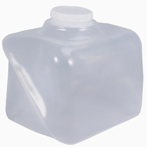 Portable 20L/5 Gallon Soft Water Bucket Transparent Outdoor