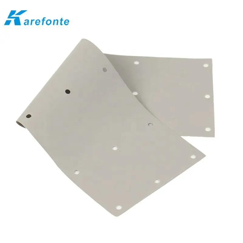 Factory Silicone-coated Fiberglass Sheet Insulator Silicone Pad Thermal Pad For Transistor/Diode/Triode