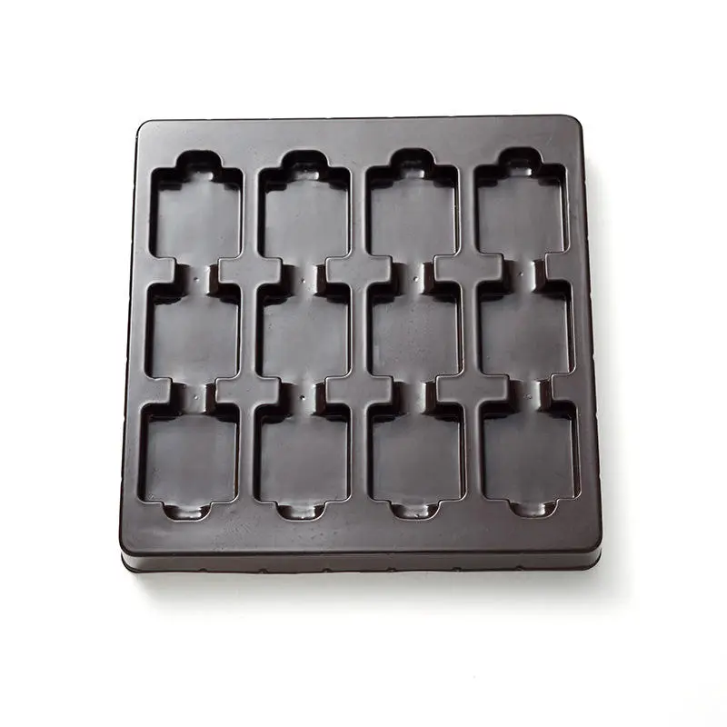 Custom Black Anti-Static Inner Tray Packaging Plastic Boxes for Circuit Board Electronic Components for Consumer Electronics