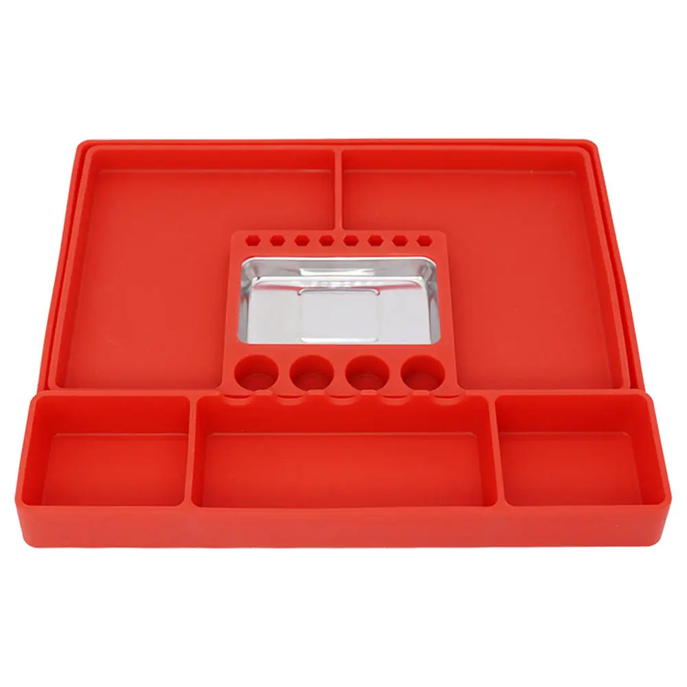 SILICONE TOOL TRAY NOT DAMAGE the PAINT LARGE CAPACITY