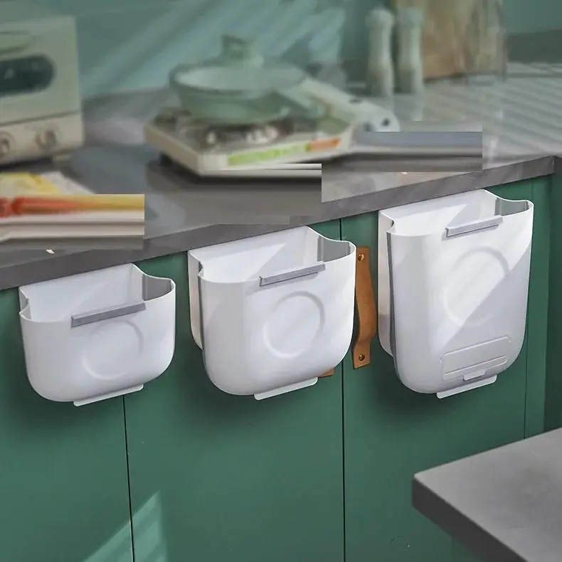 2024 Hot Sales Custom Folding Trash Can Classified Trash Garbage Creative Household Use Garbage Bin