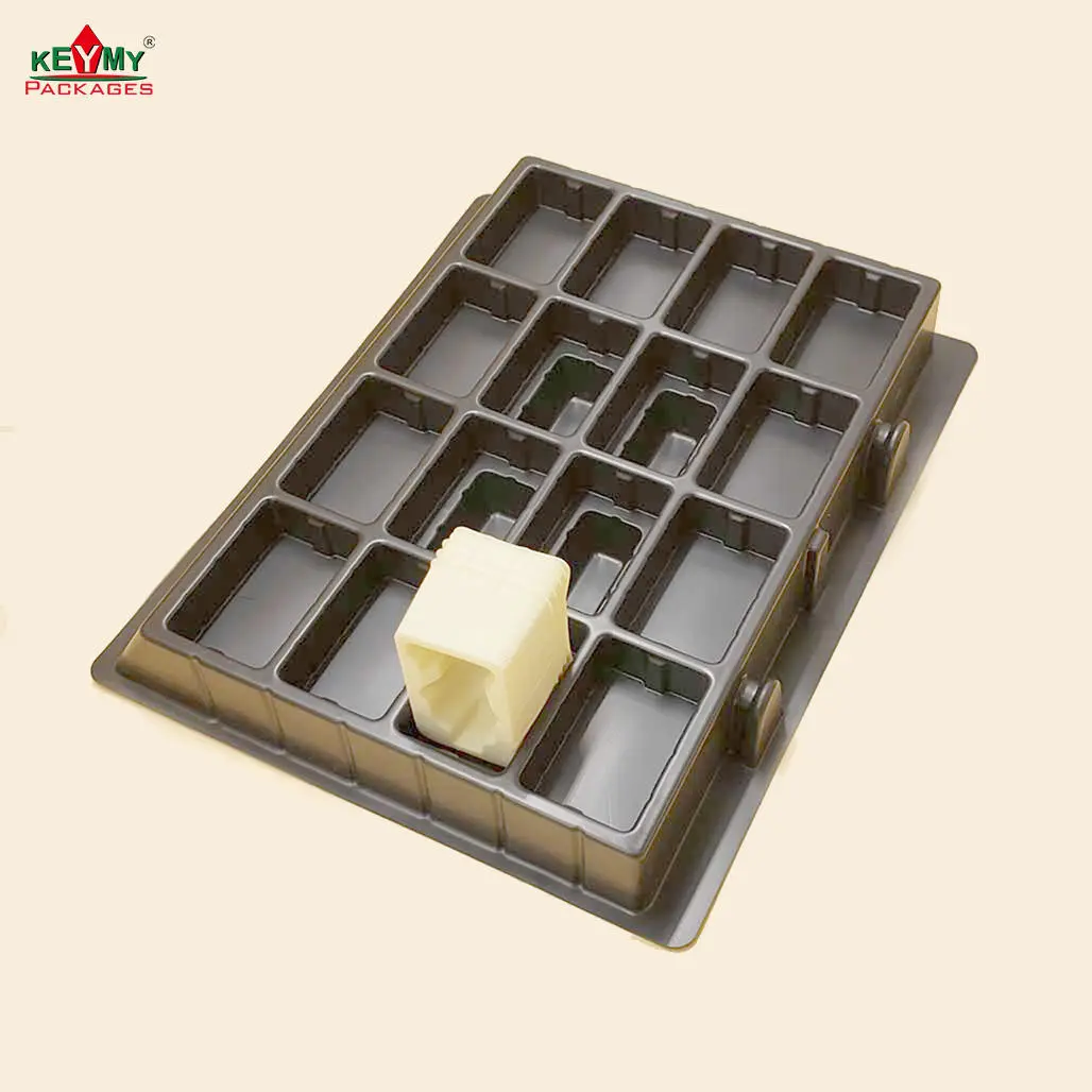 Trapped Blister Tray Packaging with Large Capacity Custom Turnover Tray Shenzhen Manufacturer