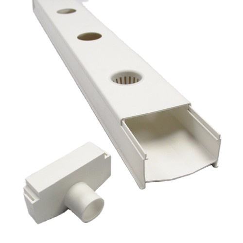 Hot Selling New Designed Agricultural Greenhouse Superfarm NFT Anti-UV PVC Channel Vertical Farming Hydroponics System