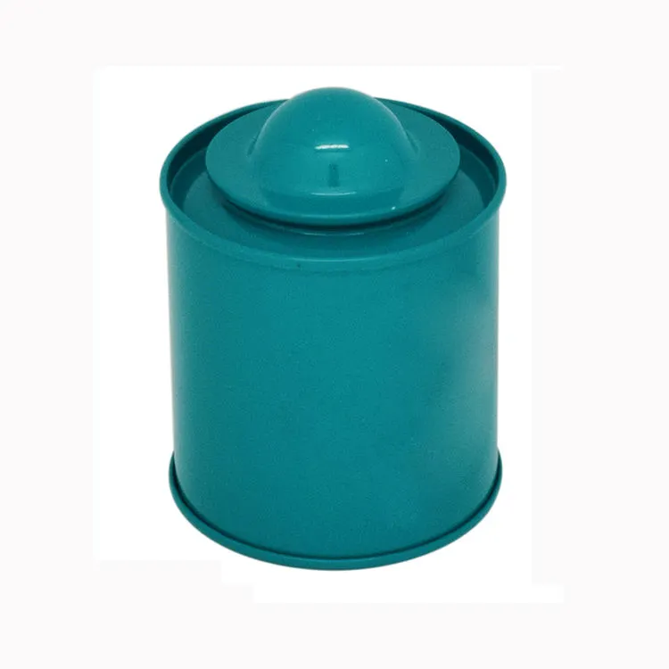 Chinese Factory Oem Tin Can Caddy Custom Round Tea Tin Box