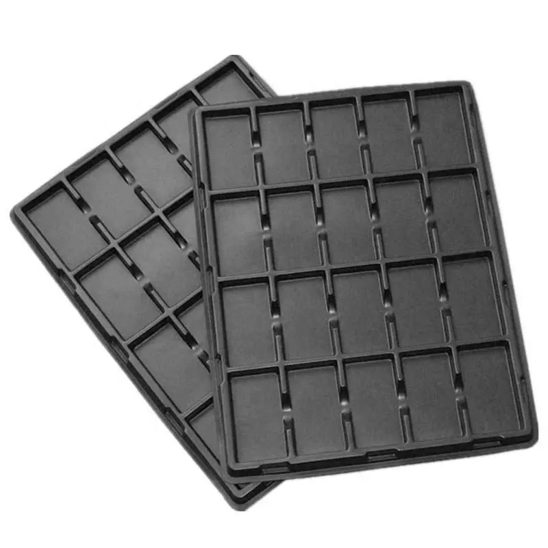 Leenol ESD Blister Packing Box ESD Plastic Tray Blister Tray Packaging for Storage PCB