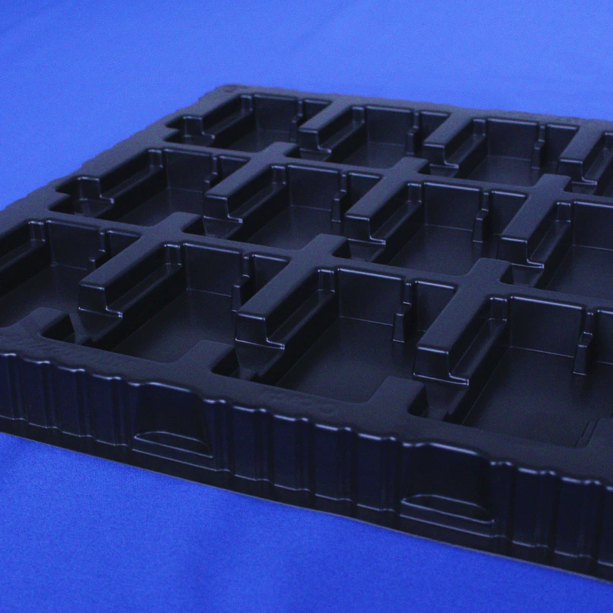 Professional Manufacturer Disposable ABS Propagation Tray with Embossing Customization