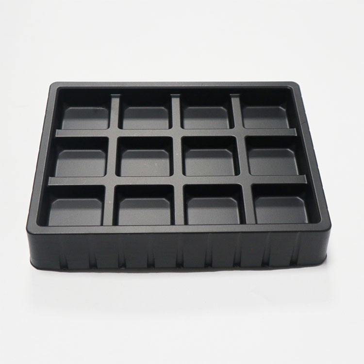 Transparent Blister Chocolate Insert Tray Plastic Vac Forme for Chocolate