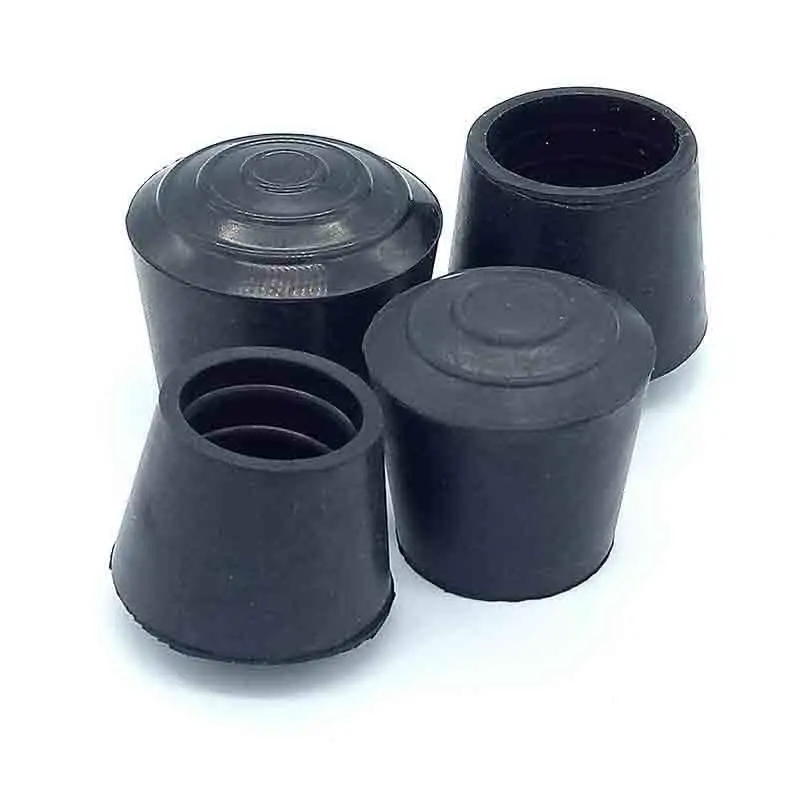 Rubber Chair Leg Tips Non-Slip Round Table Desk Feet End Caps Cover Anti-Scratch Floor Protector Cups for Home Office School