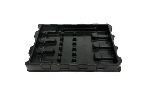 Customize ABS Vacuum Formed Plastic Turnover Tray for Electronic Components