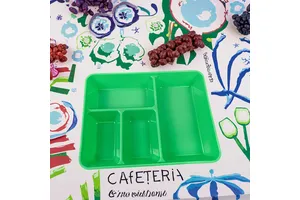 PPCH-4-46 Injection Molding Lunch Box  Microwave Safe Single Compartments  Group Meal