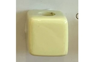 Macron Pastel Block Square Cube Cream Acrylic Bead for Diy Phone Chain Accessories