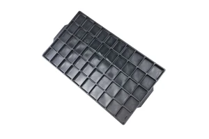 C325  Plastic Conductive Tray for PCB/Electronic Components Packing Tray /ESD Component Antistatic Plastic Tray