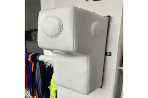 Home Fitness EVB Brand Wall-Mounted Heavy Punching Bag PU Leather Sponge Filling 360-Day Warranty for Boxing MMA Kick Boxing