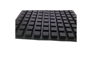 Non Slip Rubber Feet for Furniture Self Adhesive 4mm Hight Black Silicone Bumpers Feet Sound Dampening Bumper Pads