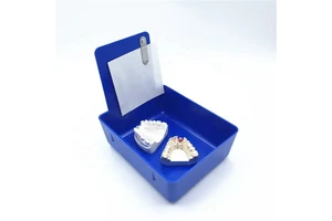 Colorful Organize Plastic Work Tray  Sorting Box  Dental Lab Working  Pans