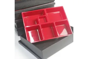 Shokado 6 Compartment Insulated Personalize Catering Traditional Japanese Bento Box
