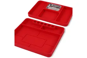 Premium Auto Tool Tray Non-Slip Steel & Silicone Flexible and Durable