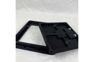 High-capacity Double-layer SMC Fiberglass square Manhole Covers Heavy-duty Manhole Covers for Municipal Roads and Sewers