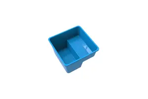 Hotel Family Resort Small Square Outdoor Fiberglass Swimming Pool with Swim Spa Hot Tub for Pools Tools & Accessories