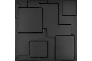 UDK 3D Wall Panel Non Self-adhesive PVC Panel Wall Sticker Waterproof Wallpaper for Living Room