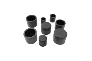 Stocks for Sale for Flexible Silicone Covers for End Protection  Rubber  Flat  Bottom Caps
