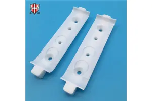 Glazed Surface Precise Yttria Stabilized Zirconia Ceramic Plate Platform Boat