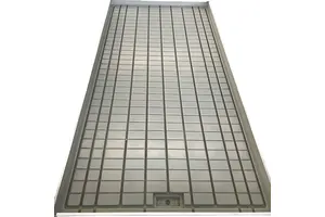 4x8 Hydroponic Reusable Plastic Drain Fodder Tray Net/microgreen Tray Growing System