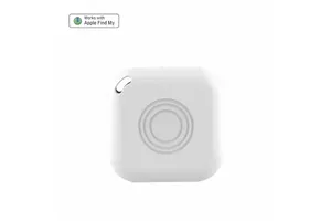 Waterproof Air Tag Finder With Built-In Speaker  Locator MFi Certified Tracker for Apple Devices 12 Month Battery Life