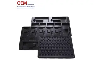 Customized ABS PP Plastic Turnover Tray Made by Thermoforming Machine