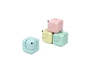 Wholesales Whirlwind Dice Children's Decompression Toy Fingertip Spinning Top Small Cube Toys