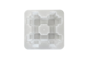 Sell Well New Type Four-hole Double Well Grass Planting Brick Concave-convex Tic-tac-toe