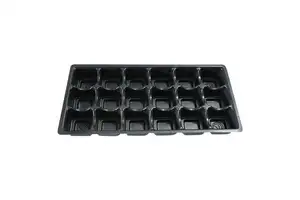 Custom  Plastic Candy Biscuit Chocolate Blister Packaging Tray