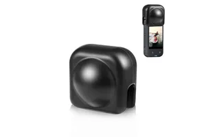 For Insta360 X3 PULUZ Silicone Protective Lens Cover