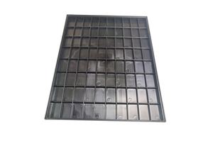 358*283*20mm Antistatic Trays with Grid/C322  Electronic Components Storage Plate ESD Tray/  Anti-static Plastic Tray