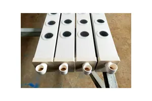 2mm Wall Thickness Free Sample 150mm Pvc Pipe square for Greenhouse Planting