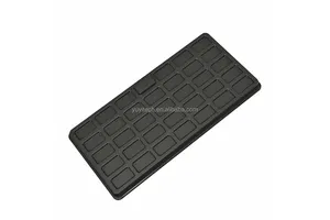 2x4 Black Plastic Plants Hydro Vertical Farming System Ebb and Flow Flood and Drain Table