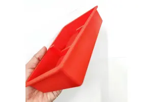 Two-Cavity BPA-Free Non-Stick Silicone Mold Tray Perfect For Crafting Resin Epoxy Mold And Homemade Cakes