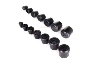 High Quality Furniture Accessory Leg Protector Rubber Screw Feet Non-slip Rubber Feet