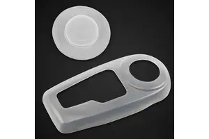 Patrol Central Control Gear Dust Cover Y62 Gear All-inclusive Four-wheel Drive Knob protection Cover Interior Stickers Modifica