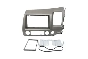 7 Inch Car Stereo Frame for Honda Civic 2008-2011 Left 2din Stereo Double Din Dvd Frame Install Face Panel Dash Mount